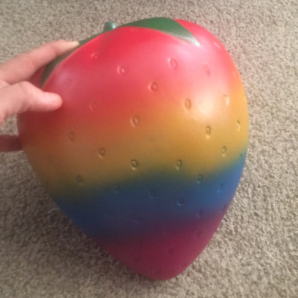 Jumbo Squishy Strawberry